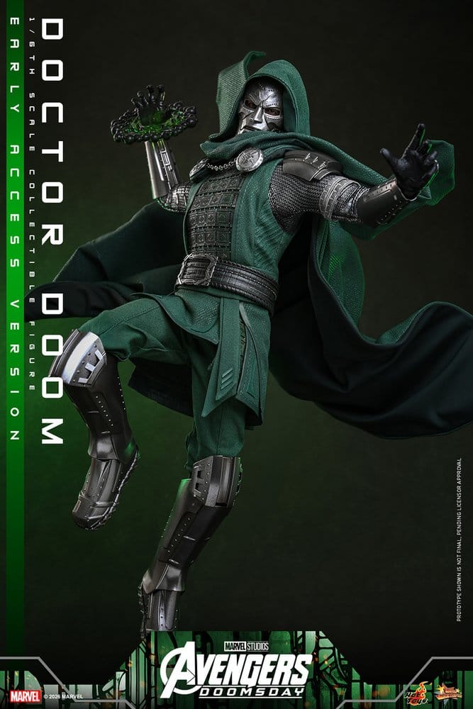Avengers: Doomsday Movie Masterpiece Figura 1/6 Doutor Destino 31 cm