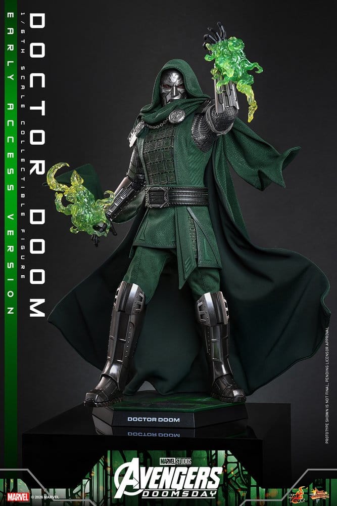 Avengers: Doomsday Movie Masterpiece Figura 1/6 Doutor Destino 31 cm