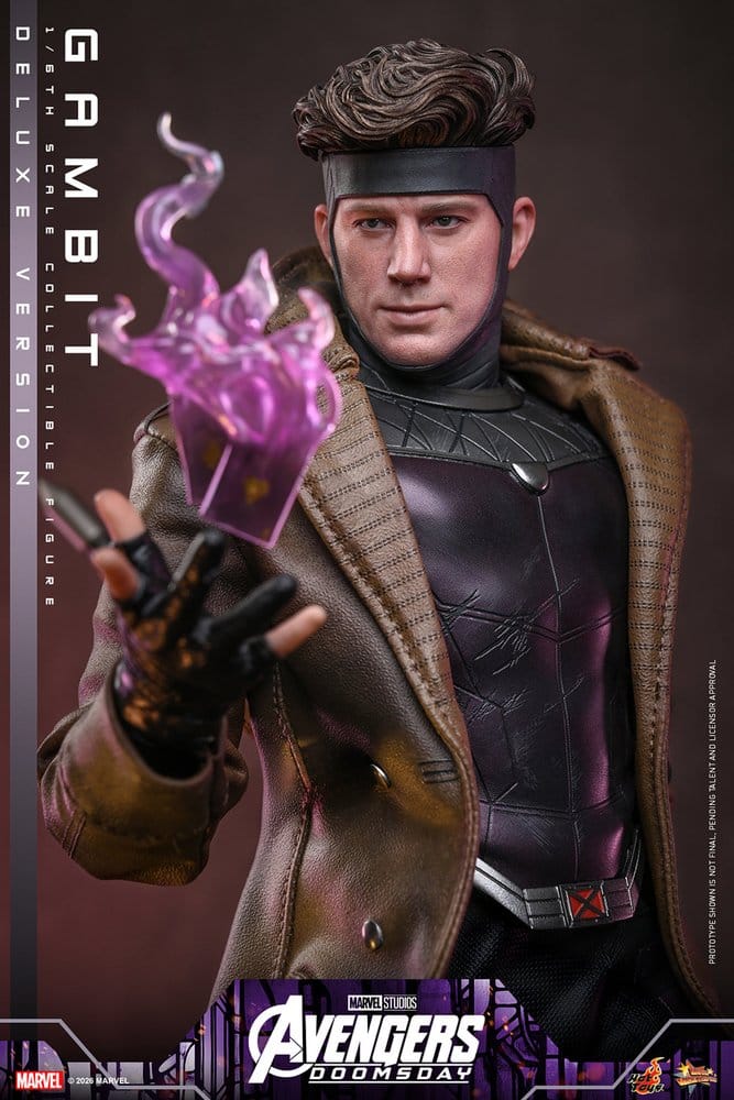 Vingadores: Filme obras-primas Doomsday Figura 1/6 Gambit (versão de luxo) 31 cm