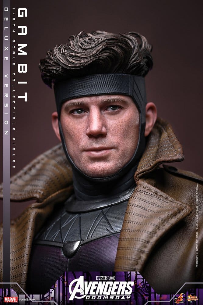Vingadores: Filme obras-primas Doomsday Figura 1/6 Gambit (versão de luxo) 31 cm