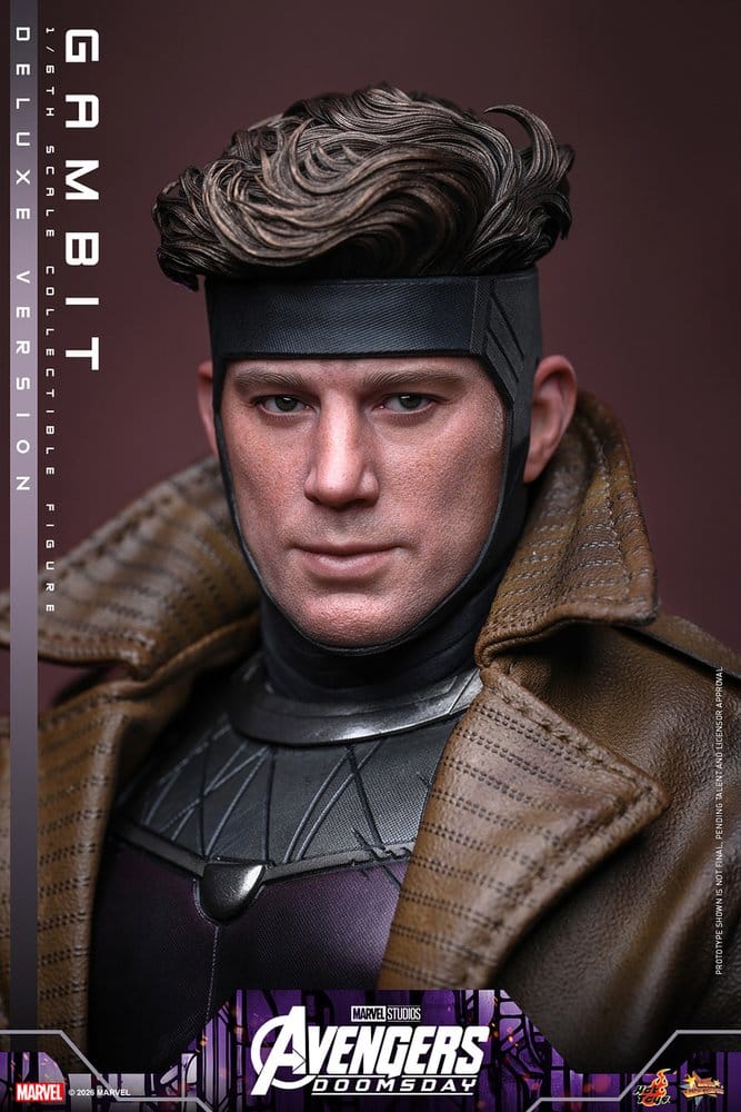 Vingadores: Filme obras-primas Doomsday Figura 1/6 Gambit (versão de luxo) 31 cm
