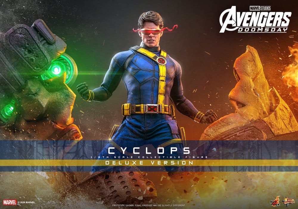 Vingadores: Filme Doomsday Obra-prima Figura 1/6 Ciclope (Versão Deluxe) 30 cm