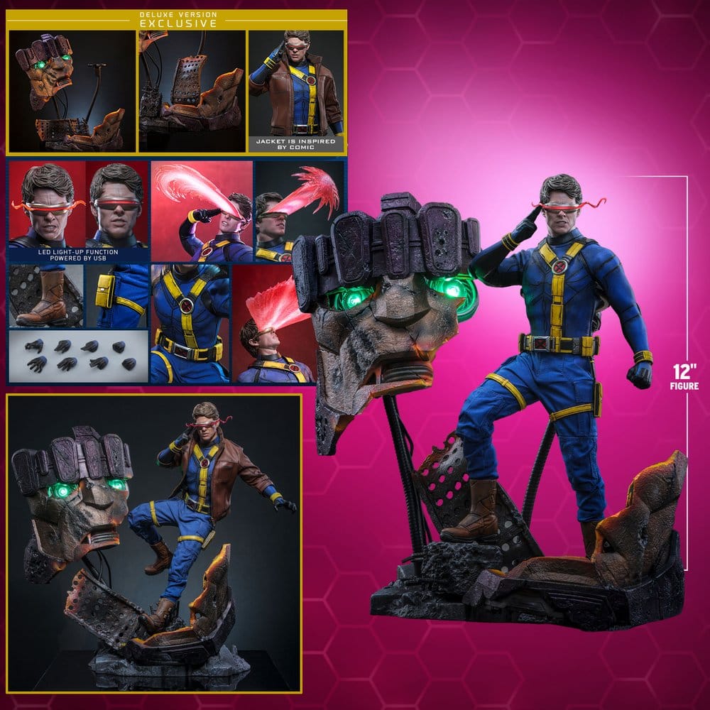 Vingadores: Filme Doomsday Obra-prima Figura 1/6 Ciclope (Versão Deluxe) 30 cm