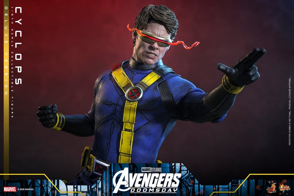 Vingadores: Filme Doomsday Obra-prima Figura 1/6 Ciclope (Versão Deluxe) 30 cm