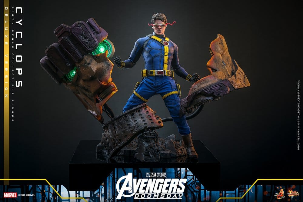 Vingadores: Filme Doomsday Obra-prima Figura 1/6 Ciclope (Versão Deluxe) 30 cm