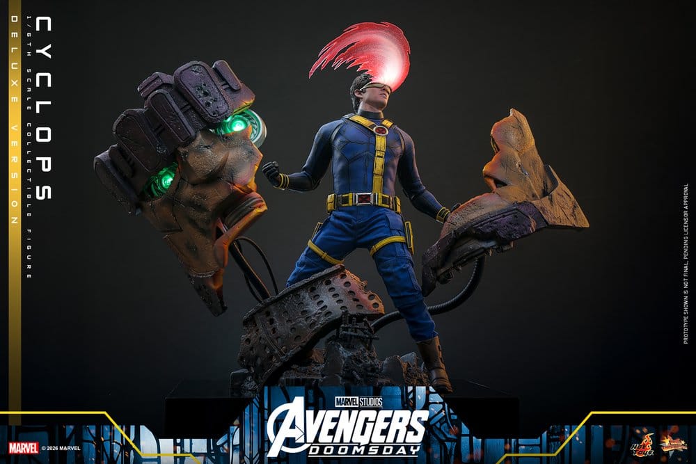Vingadores: Filme Doomsday Obra-prima Figura 1/6 Ciclope (Versão Deluxe) 30 cm