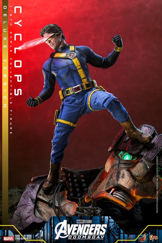 Vingadores: Filme Doomsday Obra-prima Figura 1/6 Ciclope (Versão Deluxe) 30 cm