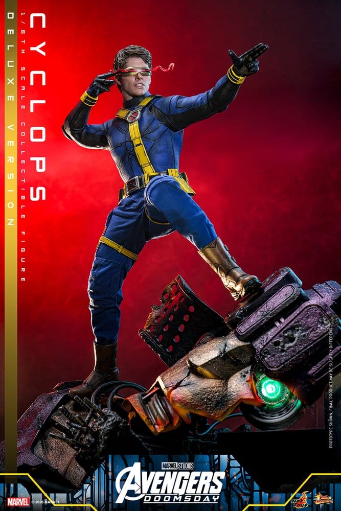 Vingadores: Filme Doomsday Obra-prima Figura 1/6 Ciclope (Versão Deluxe) 30 cm