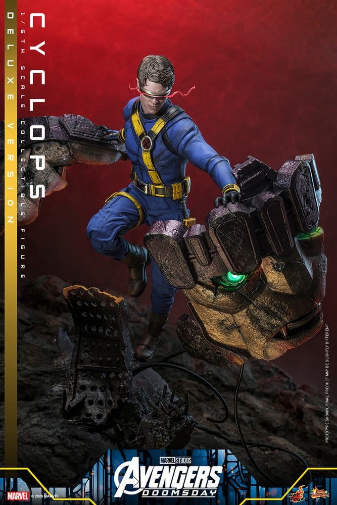 Vingadores: Filme Doomsday Obra-prima Figura 1/6 Ciclope (Versão Deluxe) 30 cm