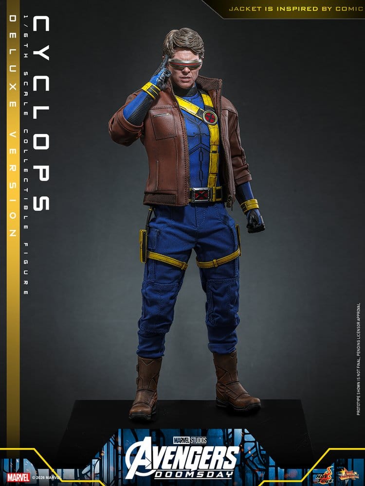 Vingadores: Filme Doomsday Obra-prima Figura 1/6 Ciclope (Versão Deluxe) 30 cm