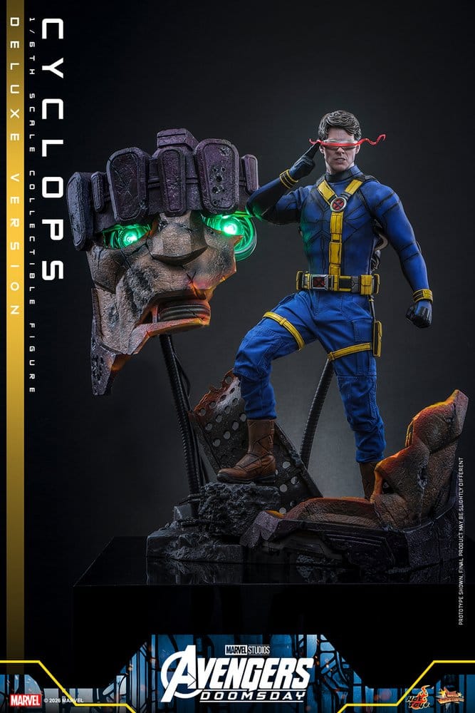 Vingadores: Filme Doomsday Obra-prima Figura 1/6 Ciclope (Versão Deluxe) 30 cm