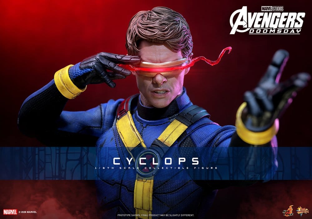 Vingadores: Filme Doomsday Masterpiece Figura 1/6 Ciclope 30 cm