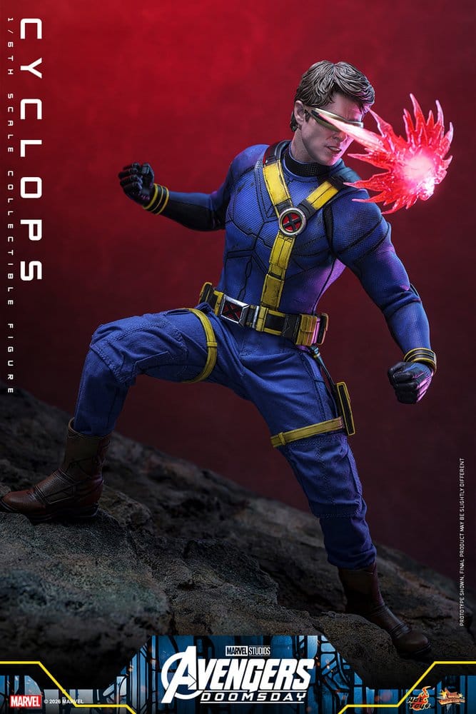 Vingadores: Filme Doomsday Masterpiece Figura 1/6 Ciclope 30 cm