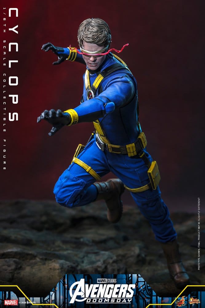 Vingadores: Filme Doomsday Masterpiece Figura 1/6 Ciclope 30 cm