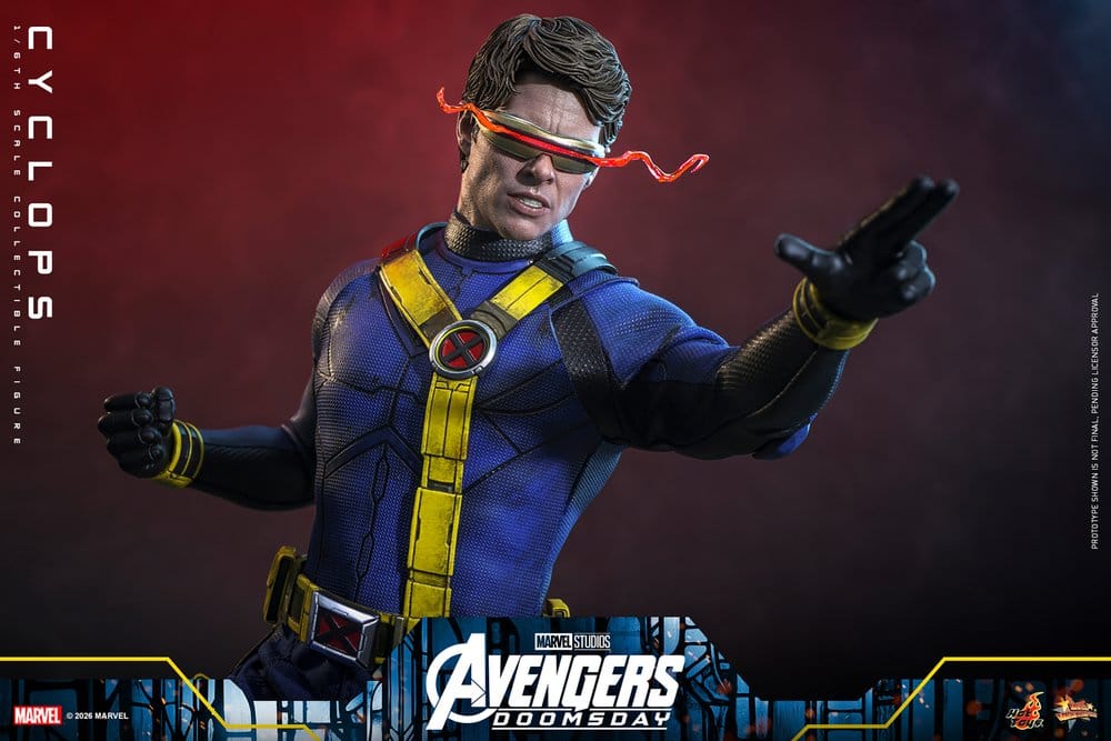 Vingadores: Filme Doomsday Masterpiece Figura 1/6 Ciclope 30 cm