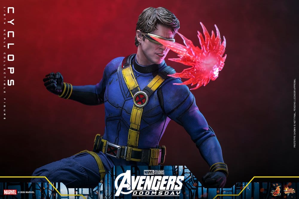 Vingadores: Filme Doomsday Masterpiece Figura 1/6 Ciclope 30 cm
