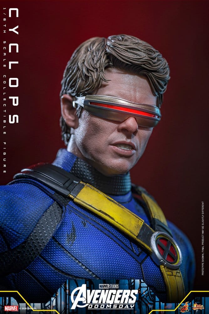 Vingadores: Filme Doomsday Masterpiece Figura 1/6 Ciclope 30 cm