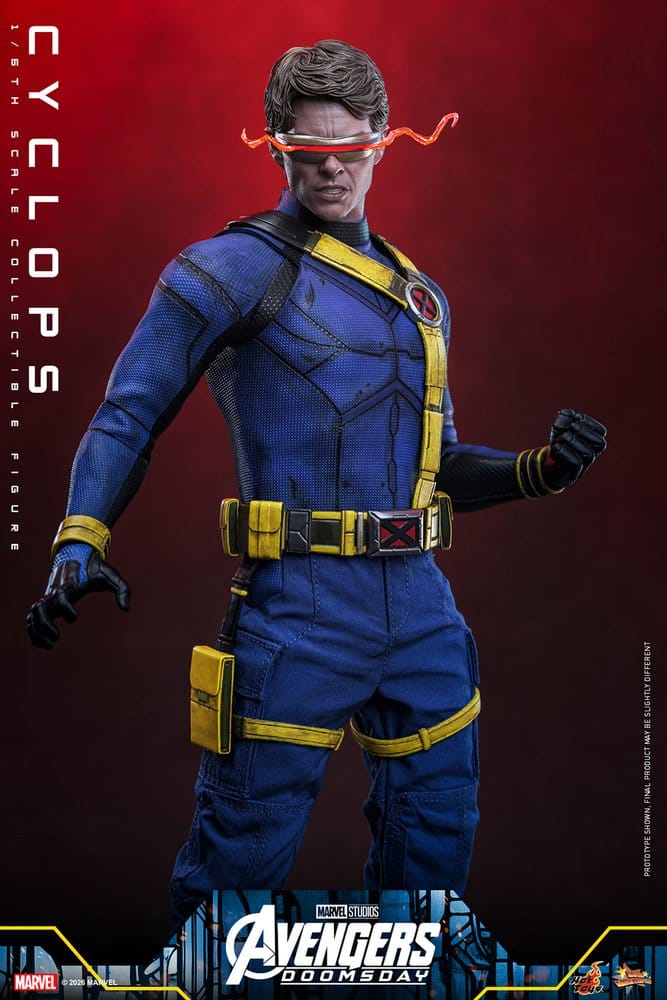 Vingadores: Filme Doomsday Masterpiece Figura 1/6 Ciclope 30 cm