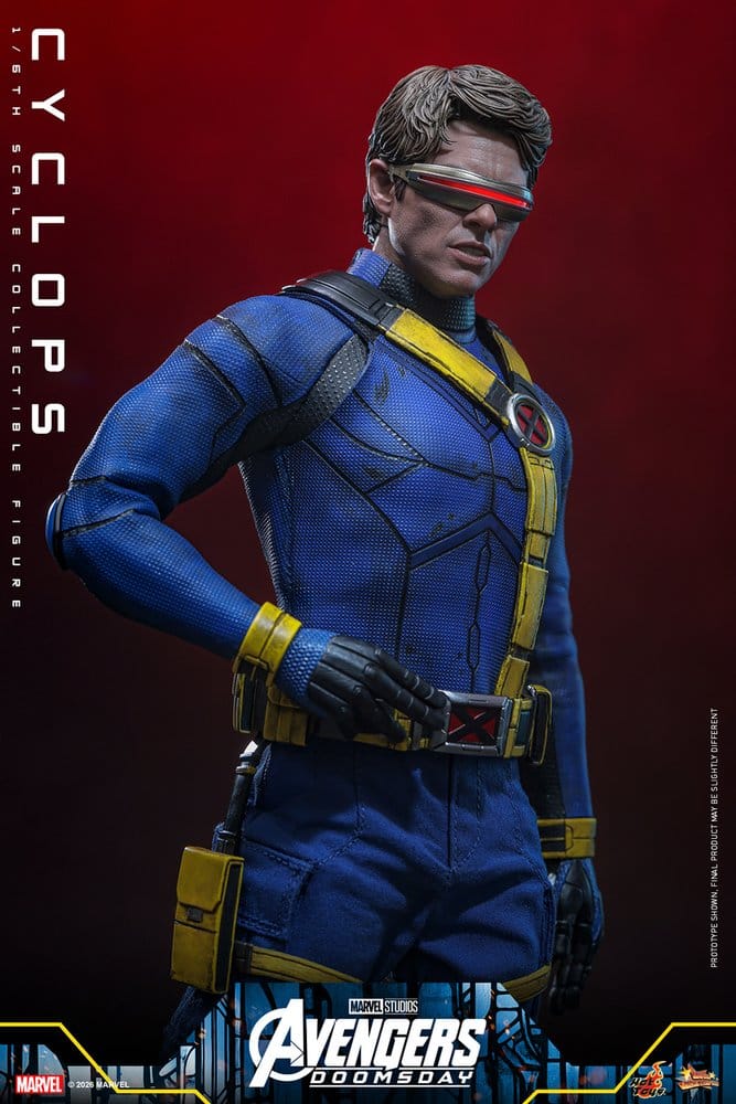 Vingadores: Filme Doomsday Masterpiece Figura 1/6 Ciclope 30 cm
