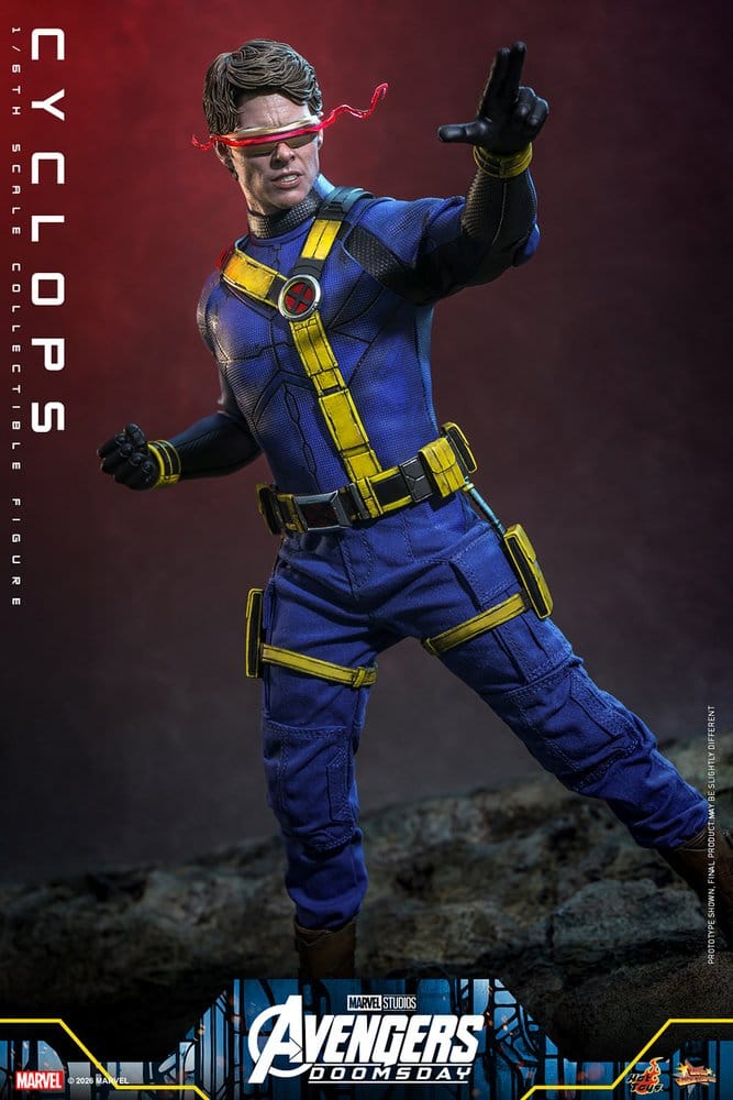 Vingadores: Filme Doomsday Masterpiece Figura 1/6 Ciclope 30 cm