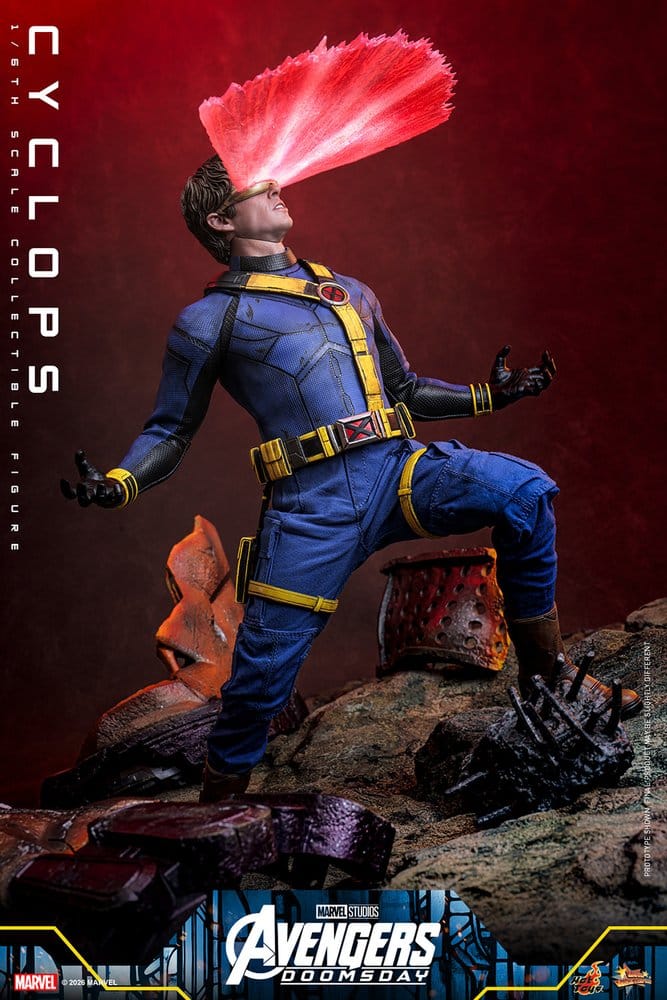 Vingadores: Filme Doomsday Masterpiece Figura 1/6 Ciclope 30 cm