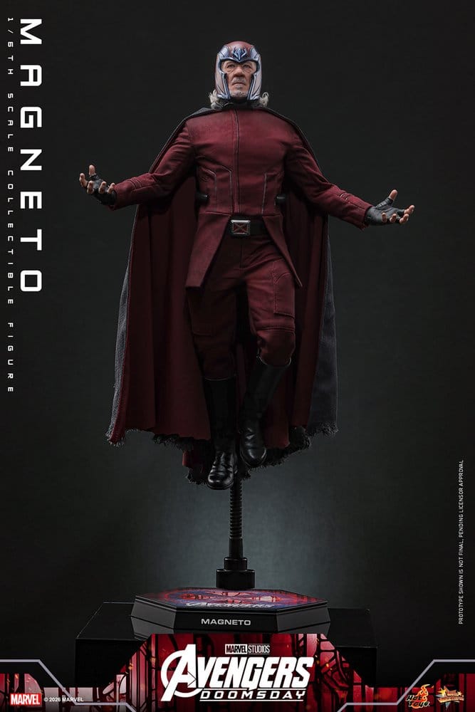 Vingadores: Doomsday Filme Masterpiece Figura 1/6 Magneto 30 cm