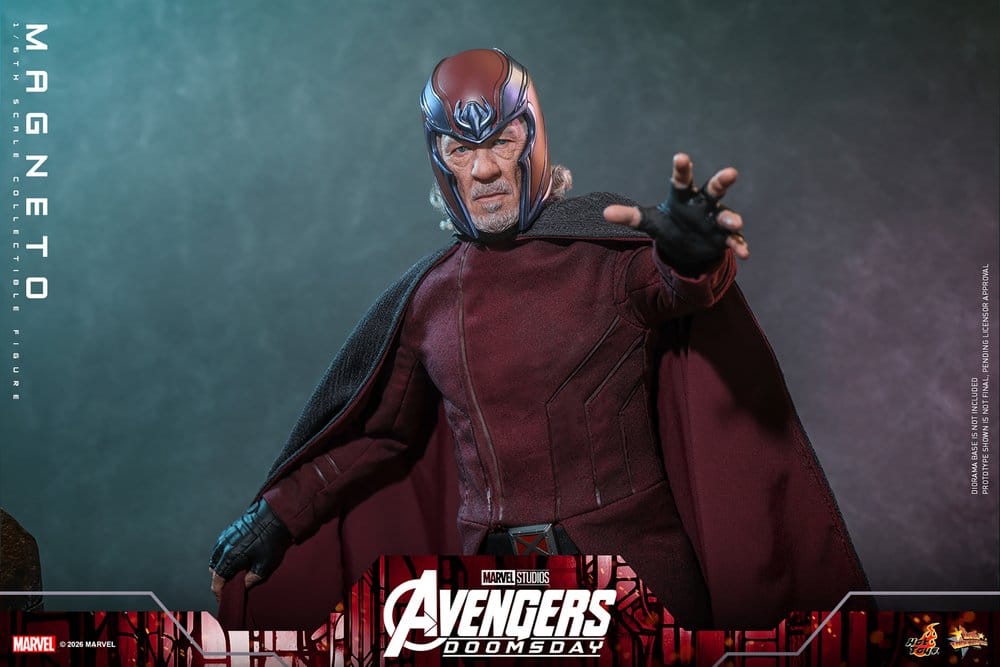 Vingadores: Doomsday Filme Masterpiece Figura 1/6 Magneto 30 cm