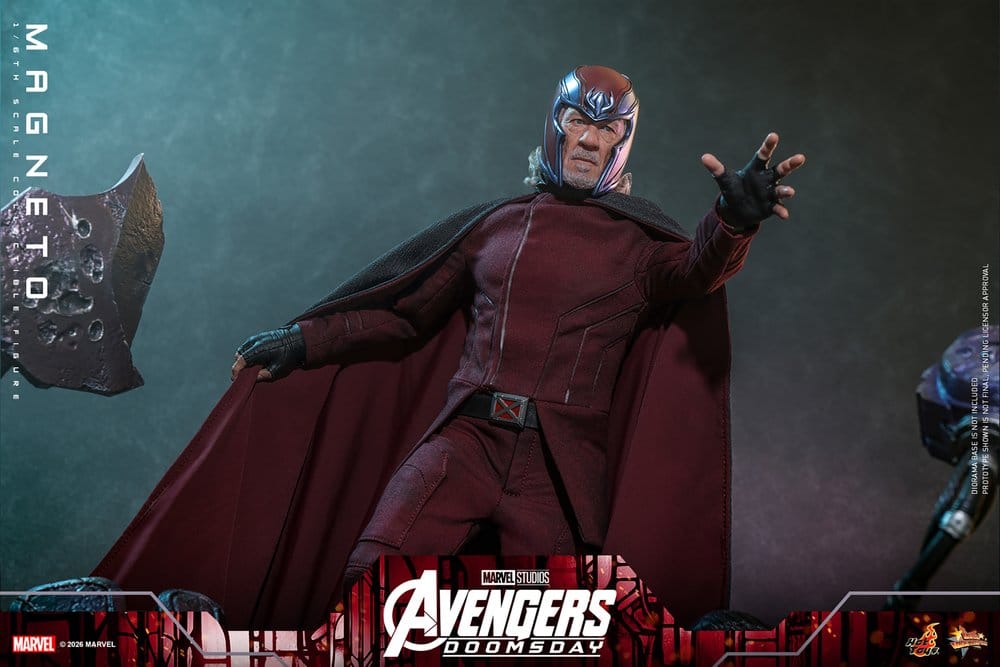 Vingadores: Doomsday Filme Masterpiece Figura 1/6 Magneto 30 cm