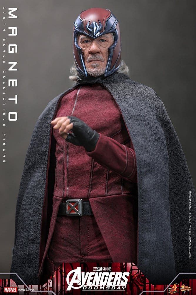 Vingadores: Doomsday Filme Masterpiece Figura 1/6 Magneto 30 cm
