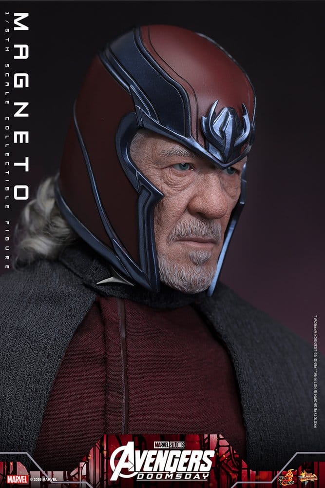 Vingadores: Doomsday Filme Masterpiece Figura 1/6 Magneto 30 cm