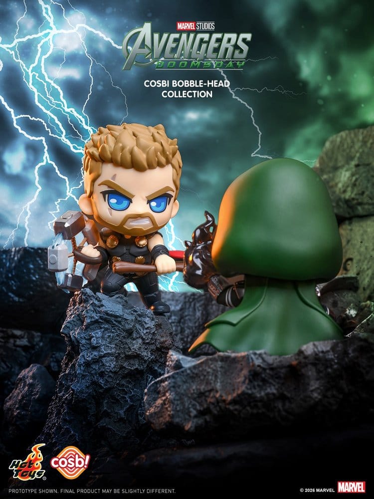 Marvel Cosbi Minifiguras 11 cm Avengers: Doomsday Blind Box Display (8)