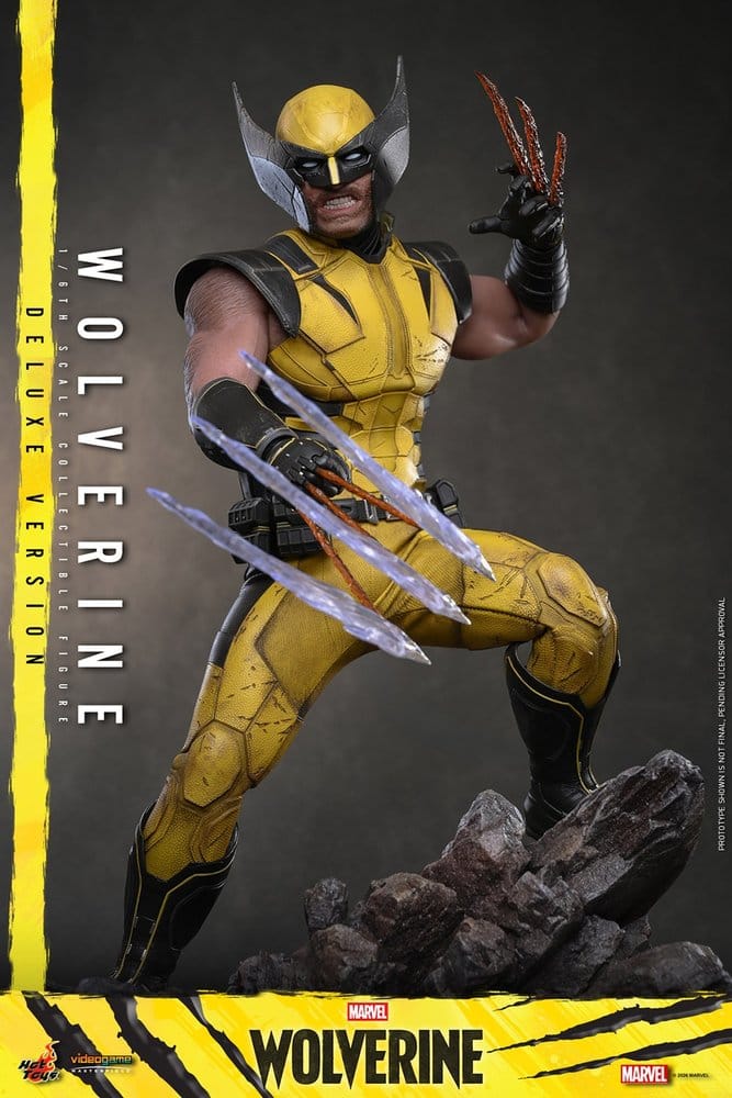 Marvel Video Game Masterpiece Figura de Acción 1/6 Wolverine (Deluxe Version) 29 cm