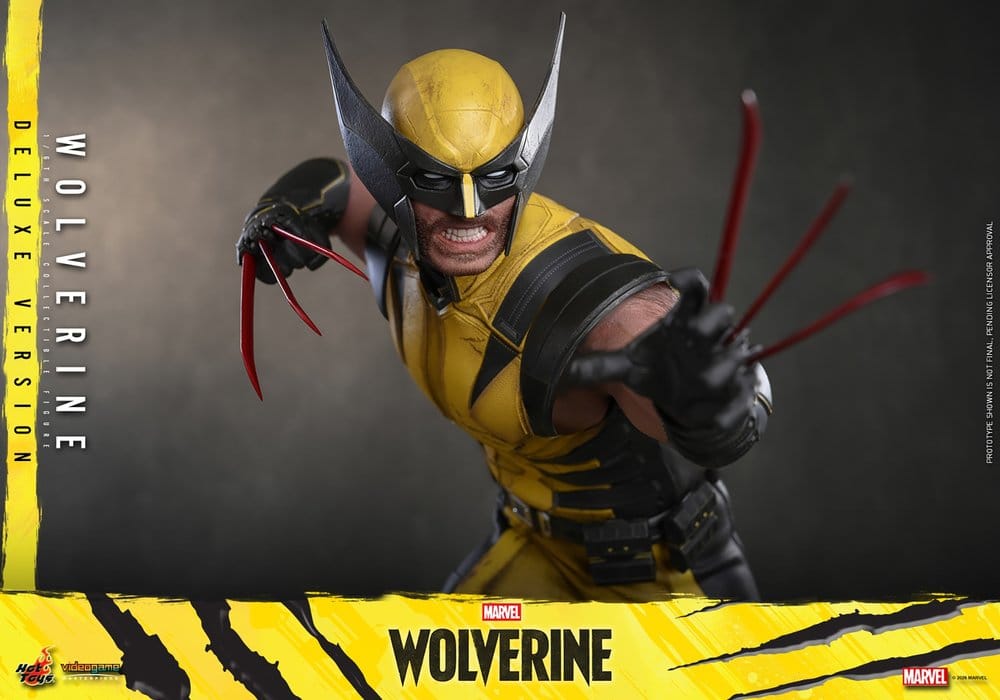 Marvel Video Game Masterpiece Figura de Acción 1/6 Wolverine (Deluxe Version) 29 cm