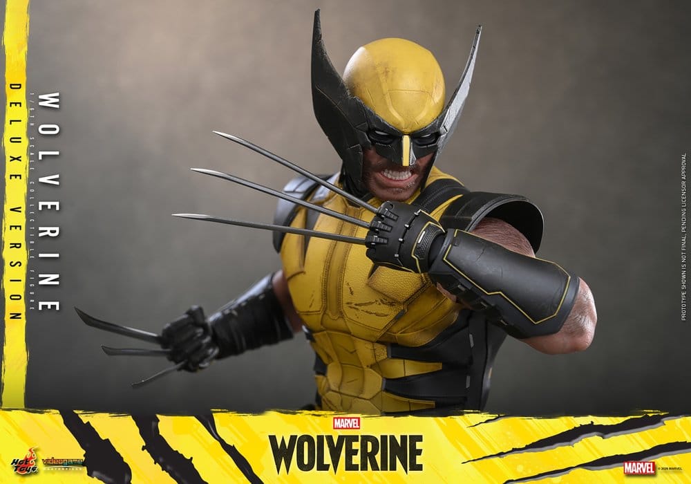 Marvel Video Game Masterpiece Figura de Acción 1/6 Wolverine (Deluxe Version) 29 cm
