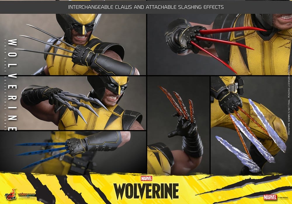 Marvel Video Game Masterpiece Figura de Acción 1/6 Wolverine 29 cm