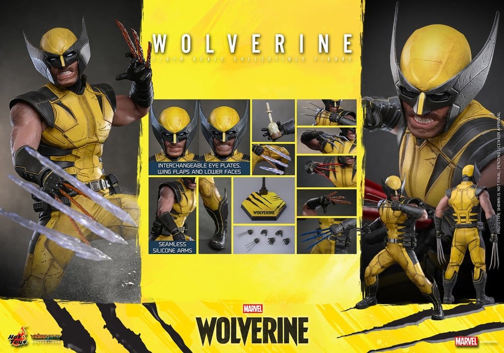Marvel Video Game Masterpiece Figura de Acción 1/6 Wolverine 29 cm