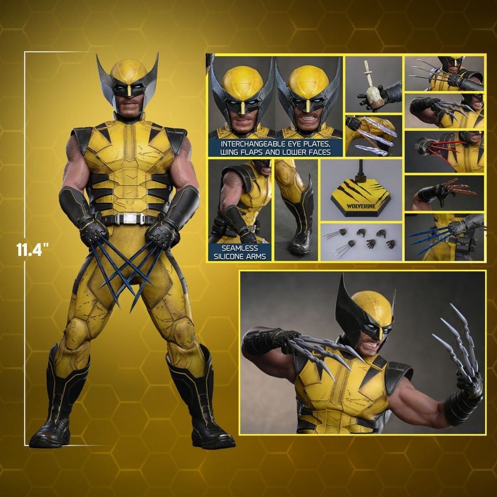 Marvel Video Game Masterpiece Figura de Acción 1/6 Wolverine 29 cm