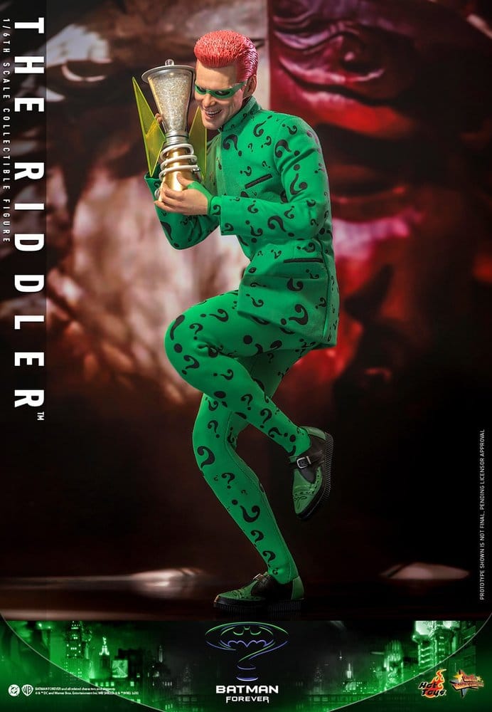 DC Comics Batman Forever Movie Masterpiece Figura 1/6 Riddler 31 cm