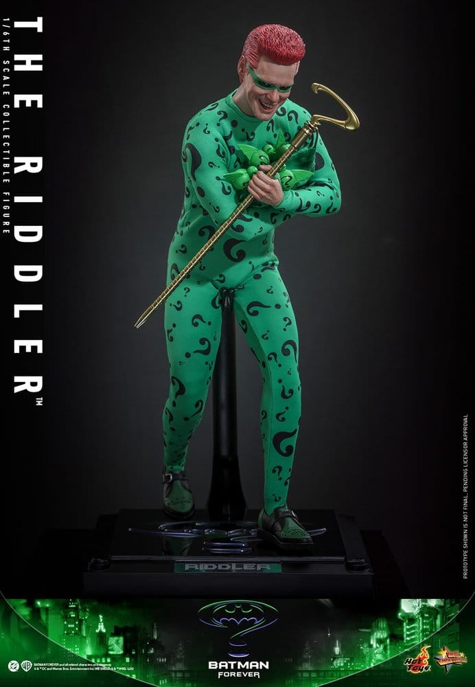 DC Comics Batman Forever Movie Masterpiece Figura 1/6 Riddler 31 cm