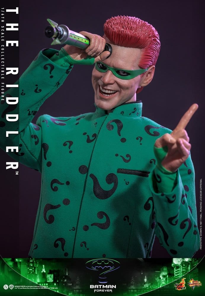 DC Comics Batman Forever Movie Masterpiece Figura 1/6 Riddler 31 cm