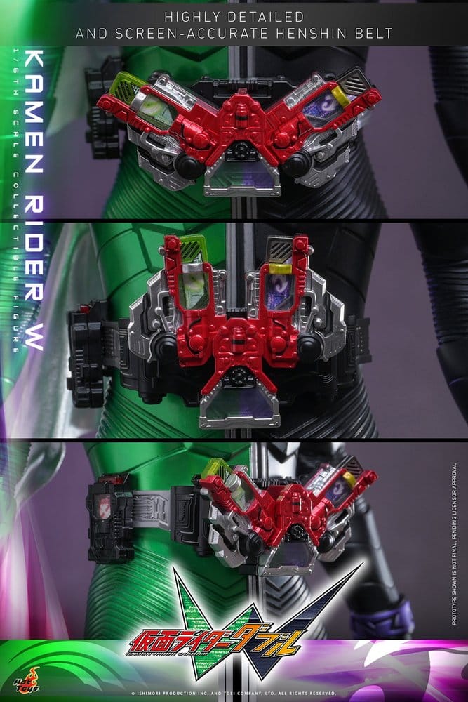 Kamen Rider Television Masterpiece Series Figura 1/6 Kamen Rider W 31 cm