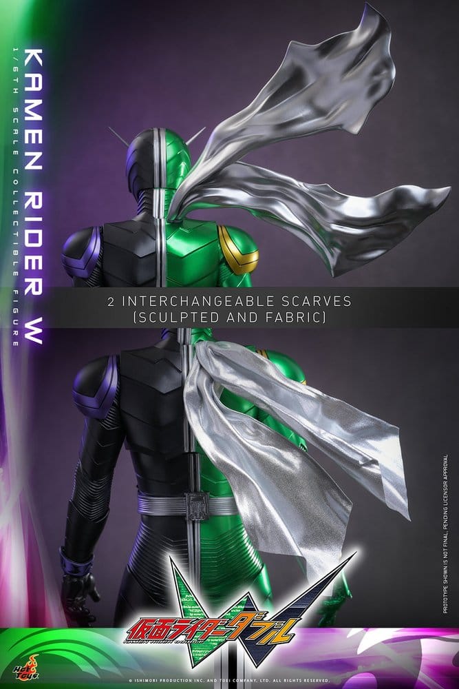 Kamen Rider Television Masterpiece Series Figura 1/6 Kamen Rider W 31 cm