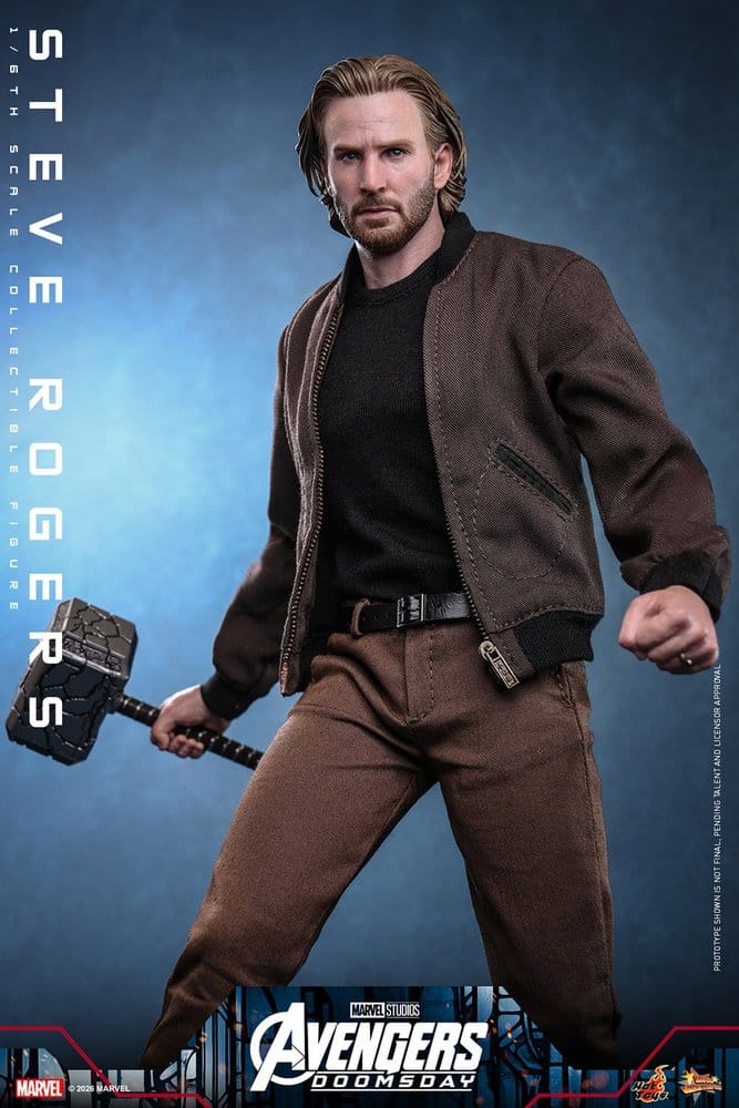 Marvel Avengers: Doomsday Movie Masterpiece Figura de Ação 1/6 Steve Rogers 31 cm