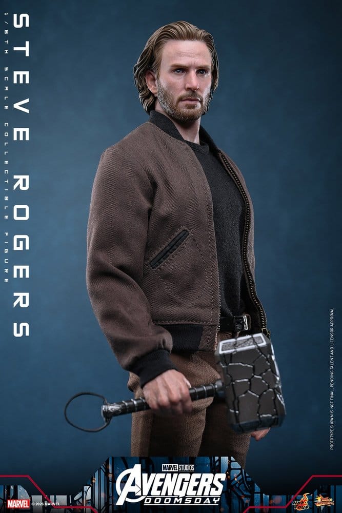 Marvel Avengers: Doomsday Movie Masterpiece Figura de Ação 1/6 Steve Rogers 31 cm