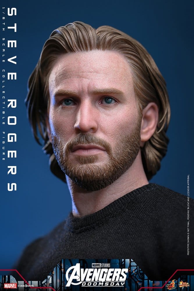 Marvel Avengers: Doomsday Movie Masterpiece Figura de Ação 1/6 Steve Rogers 31 cm