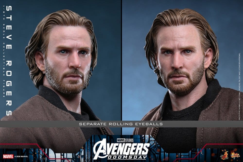 Marvel Avengers: Doomsday Movie Masterpiece Figura de Ação 1/6 Steve Rogers 31 cm