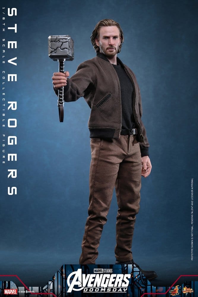 Marvel Avengers: Doomsday Movie Masterpiece Figura de Ação 1/6 Steve Rogers 31 cm