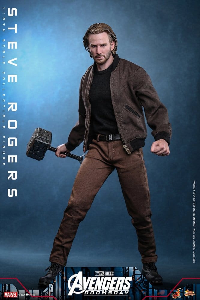 Marvel Avengers: Doomsday Movie Masterpiece Figura de Ação 1/6 Steve Rogers 31 cm