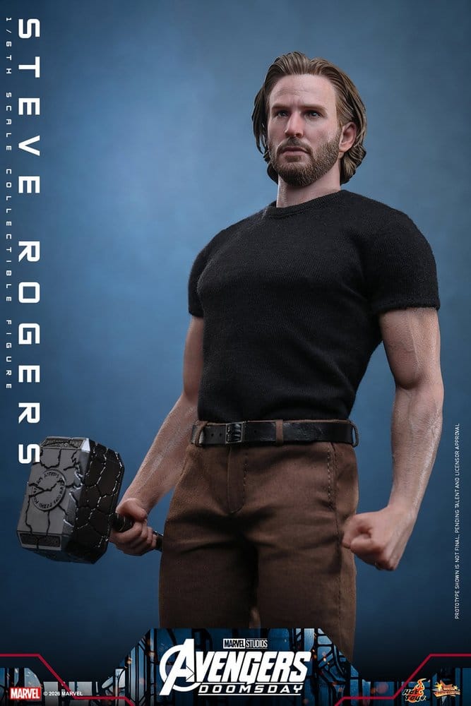 Marvel Avengers: Doomsday Movie Masterpiece Figura de Ação 1/6 Steve Rogers 31 cm