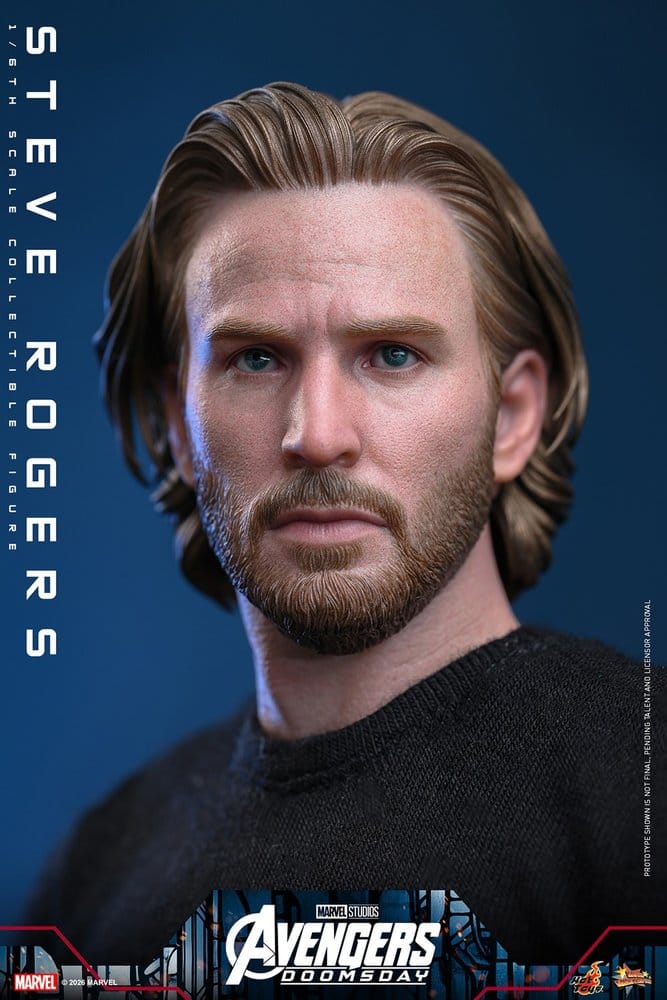 Marvel Avengers: Doomsday Movie Masterpiece Figura de Ação 1/6 Steve Rogers 31 cm